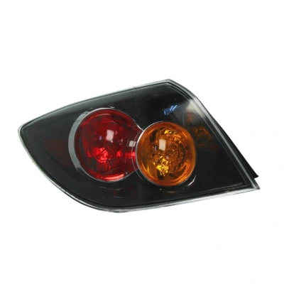 Afbeelding van ABAKUS 216 1964L UQ Achterlicht Links Buitenste deel W21W, W21/5W Zwart Zonder lamphouder, gloeilamp MAZDA: 3 Hatchback