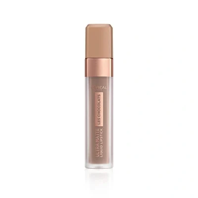 Afbeelding van L&#039;Oréal Ultra Matte Les Chocolates Vloeibare Lipstick 854 Bitter Sweet