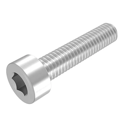 Afbeelding van SECCARO 20 stuks cilinderschroeven M8 x 35 mm roestvrij staal V2A VA A2 DIN 912 / ISO 4762 binnenzeskant volledige schroefdraad