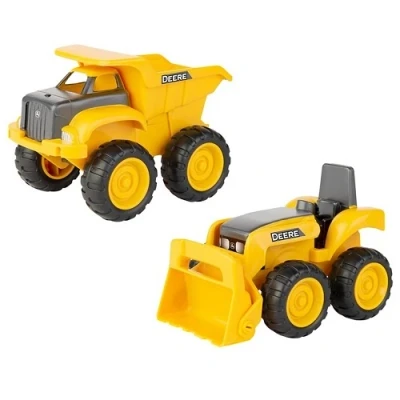 Afbeelding van Britains John Deere kiepwagen en tractor 1:32