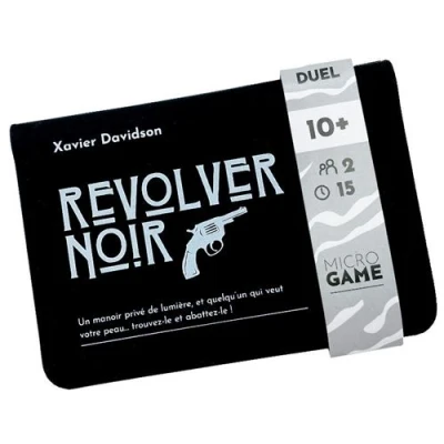 Afbeelding van Matagot Revolver Zwart gezelschapsspel 2 spelers vanaf 10 jaar Franse versie
