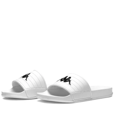 Afbeelding van Kappa Logo Noles, voetbalschoenen, uniseks, wit zwart