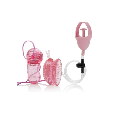 Afbeelding van Roze Clitoris Pomp met Vibratie