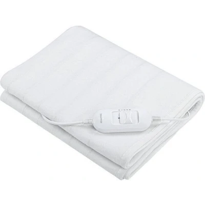 Afbeelding van Bloomfold Elektrische Onderdeken 150 x 80 cm Wasmachinebestendig 1 Persoons 3 Standen Warmtedeken Wit/polyester