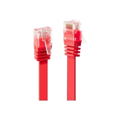 Image de Lindy Cordon de raccordement RJ 45 (M) pour 5 m UTP CAT 6 rouge