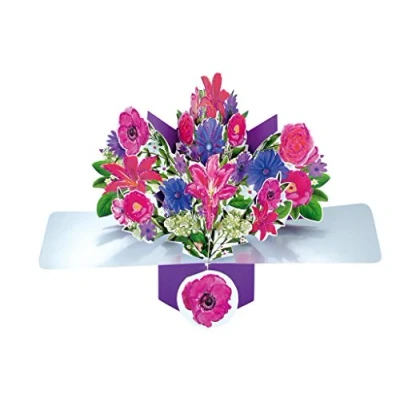 Afbeelding van Lelies 3D Pop up Wenskaart