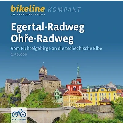 Afbeelding van Radtourenbuch kompakt Egertal Radweg Ohre
