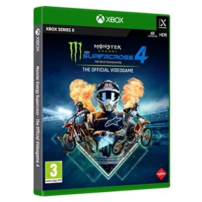 Afbeelding van Koch Media Monster Energy Supercross 4, Xbox Series X, Multiplayer modus, RP (Rating Pending)