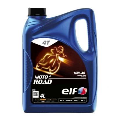 Afbeelding van Elf MOTO 4 Road 10W 40 4L Motorolie 3425901109442