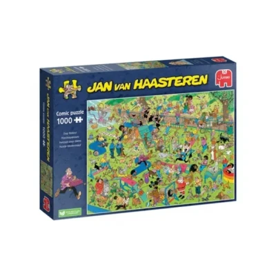 Afbeelding van Jan van Haasteren Hondenparcours 1000 stukjes Legpuzzel volwassenen