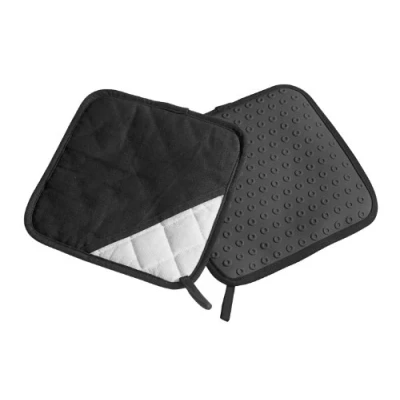 Image de Lurch 70091 lot de 2 maniques sets table noir