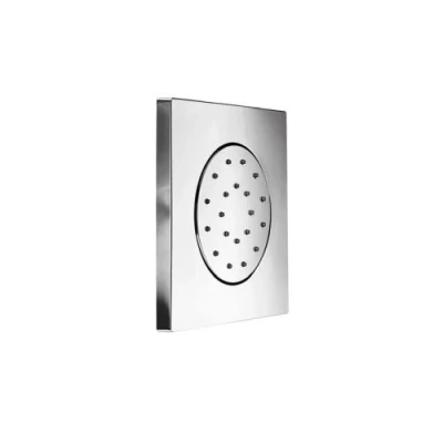 Afbeelding van HotBath Mate inbouw bodyjet vierkant Chroom