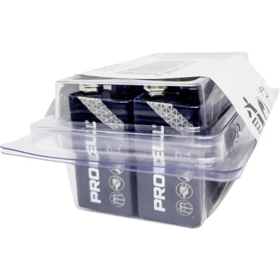 Afbeelding van Duracell Procell Industrial 9V batterij (blok) Alkaline 9 V 10 stuk(s)