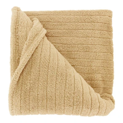 Afbeelding van Unique Living Jax Plaid 130x160 cm Latte