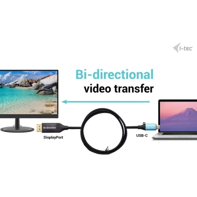 Afbeelding van USB C DP Cable Adapter Bi Directional