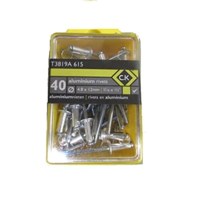 Afbeelding van C.K T3819A 615 Popnagel (Ø x l) 4.8 mm 12 Aluminium 40 stuk(s)