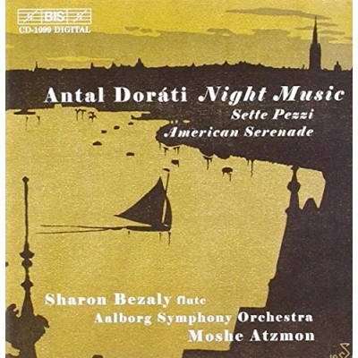 Afbeelding van Aalborg Symphony Orchestra, Moshe Atzmon Dorati/Night Music (CD)