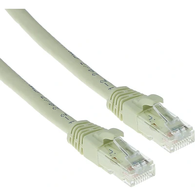 Afbeelding van ACT IS8402 U/UTP CAT6 Patchkabel Snagless Ivoor 2 meter