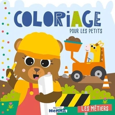 Afbeelding van LES METIERS COLORIAGE POUR PETITS