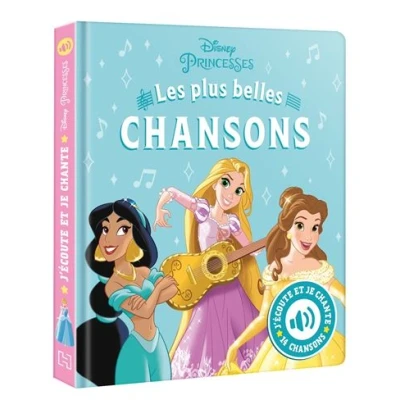 Image de DISNEY PRINCESSES J&#039;écoute et je chante (Livre sonore) Mes Plus Belles Chansons
