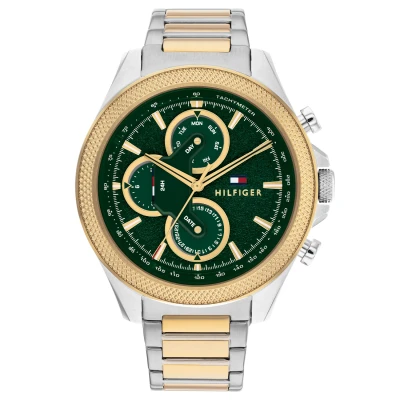 Afbeelding van Tommy Hilfiger heren Clark horloge TH1792079 in de kleur Zilver