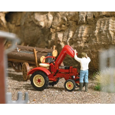 Afbeelding van Busch 7882 H0 Landbouwmachine Porsche Tractorreparatie