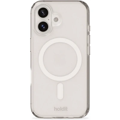 Afbeelding van Holdit Hoesje Geschikt voor iPhone 16 MagSafe Case Wit