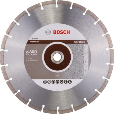 Image de BOSCH 2608602620 Disque de coupe diamanté Standard pour abrasif 300 x 20/25,40 2,8 10 mm