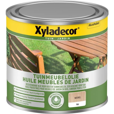 Afbeelding van Xyladecor tuinmeubelolie naturel 500ml