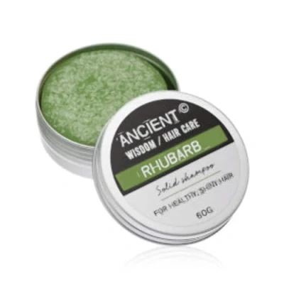Afbeelding van Shampoo &amp; Conditioner Bar in Blik Rabarber 60 gram Veganistisch Plantaardige