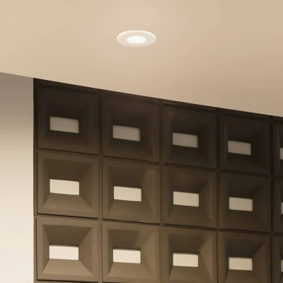 Afbeelding van Arcchio Elmon LED inbouwlamp, IP65, wit