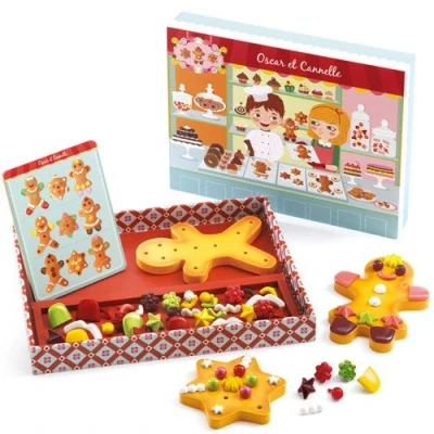 Afbeelding van Djeco gingerbread oscar en cannelle