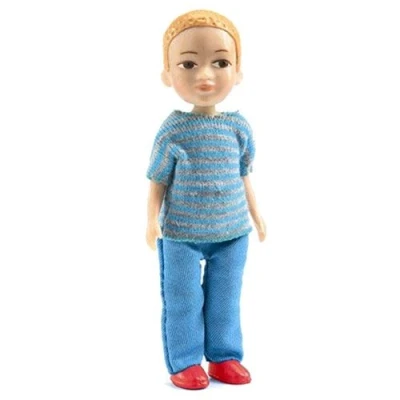 Afbeelding van Djeco poppenhuis jongen victor 9 cm