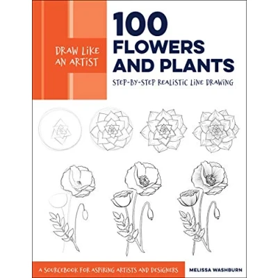 Afbeelding van Draw Like an Artist: 100 Flowers and Plants