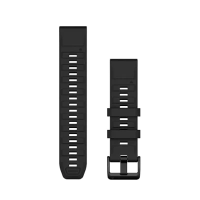 Afbeelding van Garmin QuickFit 22 Watch Bands, Black Silicone