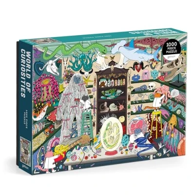 Afbeelding van World of Curiosities puzzel 1000 stukjes