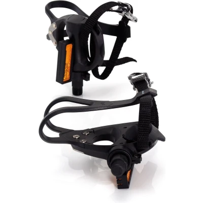 Afbeelding van XLC Race PD R01 Fietspedalen Riembevestiging PVC Zwart