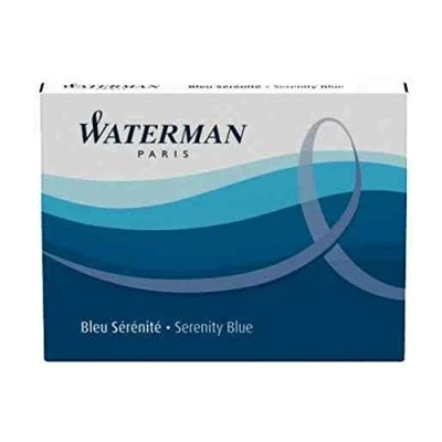 Afbeelding van Waterman Inktpatronen Standard Blauw Florida, Pak Van 8 Stuks Inktpatroon
