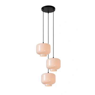 Afbeelding van Lucide MEDINE Hanglamp Ø 46 cm 3xE27 Opaal
