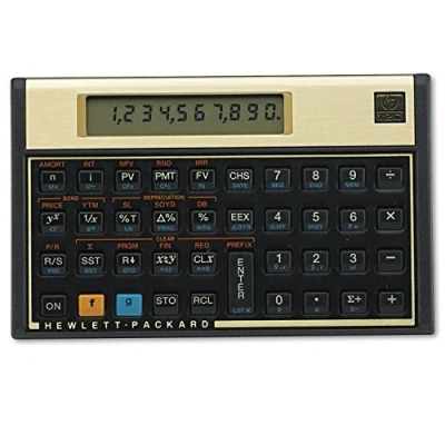 Afbeelding van Hewlett Packard F2230A#B12 HP12c Financiële rekenmachine Zwart