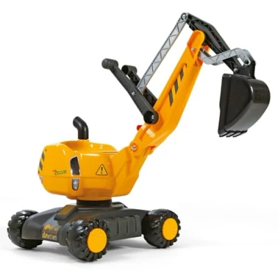 Afbeelding van Rolly Toys Graafmachine Op Wielen Digger (Geel)