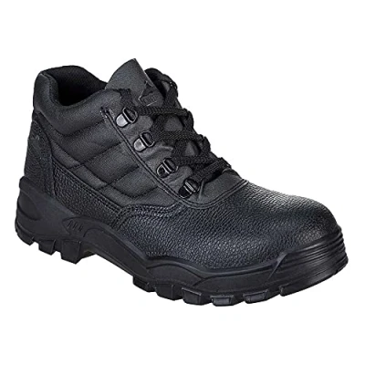 Afbeelding van Portwest FW10 veiligheidsschoenen 45/10,5 S1P, zwart, maat 45