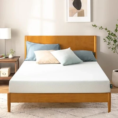 Afbeelding van Zinus Traagschuim matras, wit, 140 x 190 cm