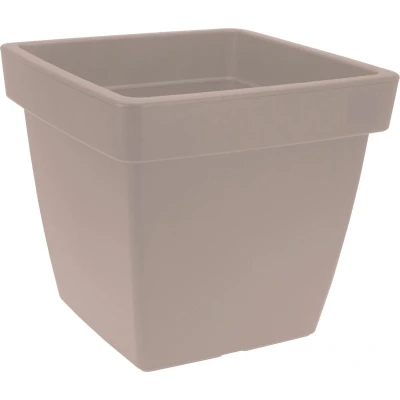 Afbeelding van Bloempot vierkant 39 x 35 cm Pastel Beige