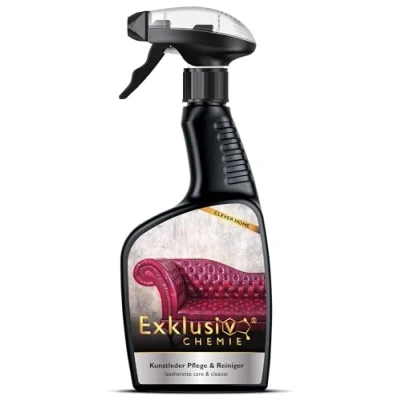Afbeelding van Exklusiv Chemie Nieuwe reiniging en verzorging van kunstleer reiniger voor verzorgingsspray 500 ml