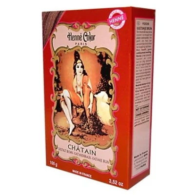 Afbeelding van Henne Color Haarverf Poeder Châtain 100g