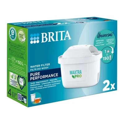Image de Brita MAXTRA PRO Cartouches Pure Performance 2 Pièces 1051753 Blanc