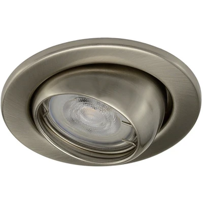 Afbeelding van LED inbouwspot Hanjo Rond RVS Look Warm Wit Dimbaar 5W Philips