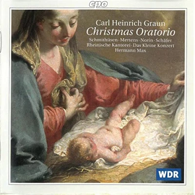 Afbeelding van Graun: Christmas Oratorio / Max, Schmithusen, Norin et al