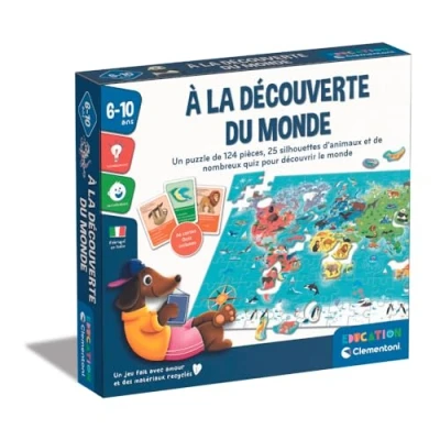 Afbeelding van Educatief Spel Clementoni À la découverte du monde (FR)